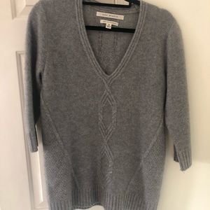 Max Studio Women’s Cashmere Sweater Gray